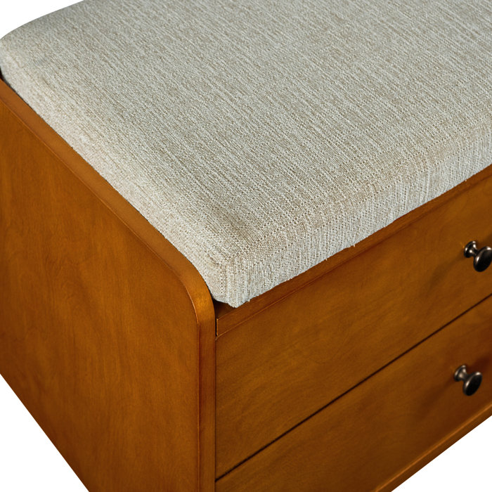 Wade Logan® Domingue Flip Top Storage Bench & Reviews Wayfair